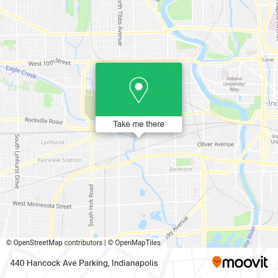 440 Hancock Ave Parking map