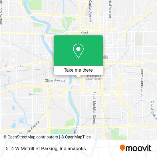 Mapa de 514 W Merrill St Parking