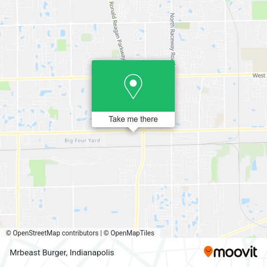 Mapa de Mrbeast Burger