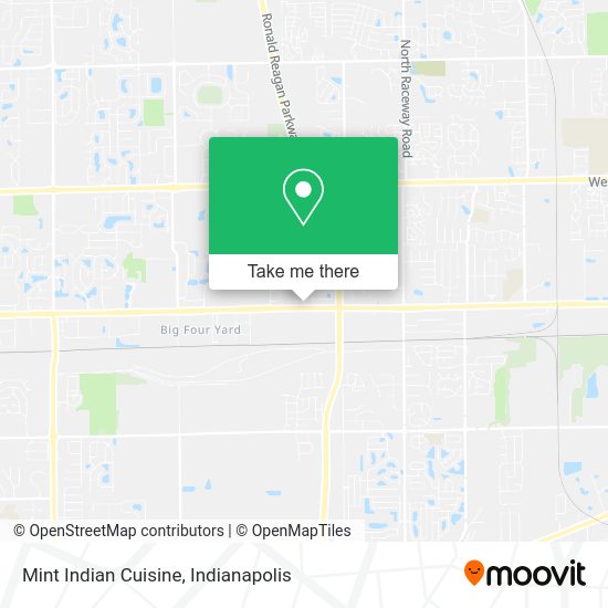 Mint Indian Cuisine map