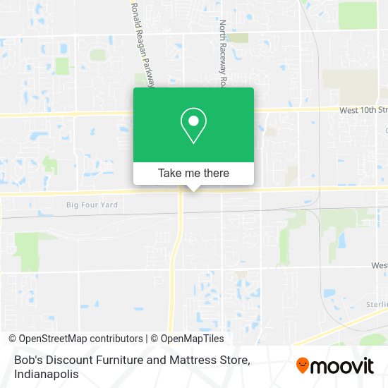 Bob's Discount Furniture and Mattress Store map