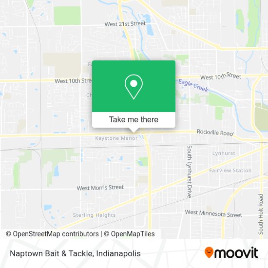 Naptown Bait & Tackle map