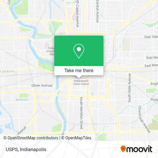 USPS map