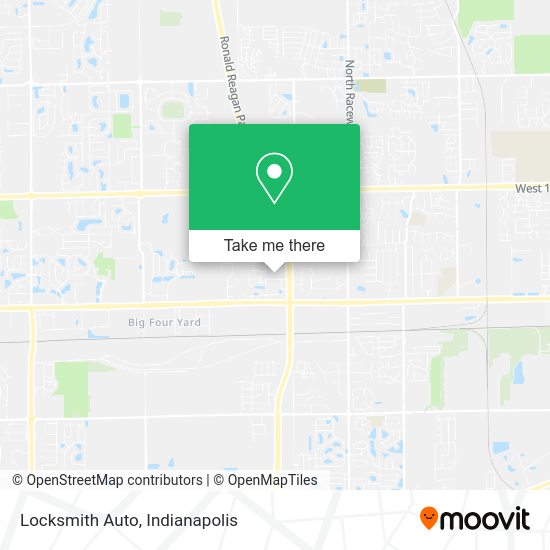 Mapa de Locksmith Auto