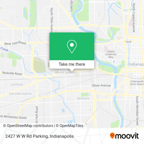 2427 W W Rd Parking map