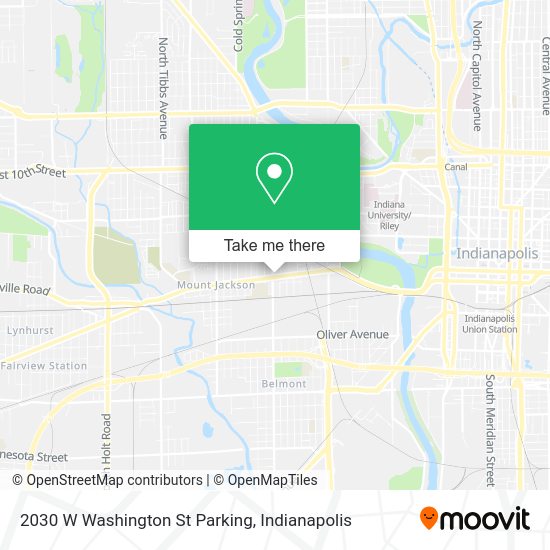 2030 W Washington St Parking map