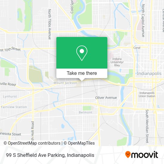 99 S Sheffield Ave Parking map