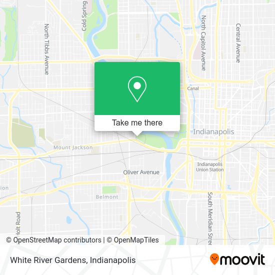 Mapa de White River Gardens