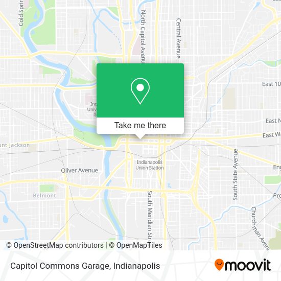 Capitol Commons Garage map