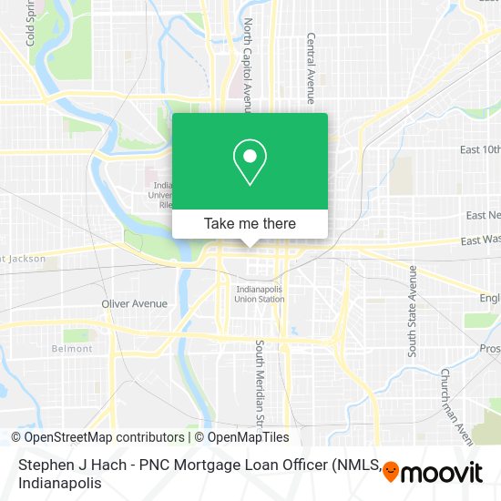 Stephen J Hach - PNC Mortgage Loan Officer map