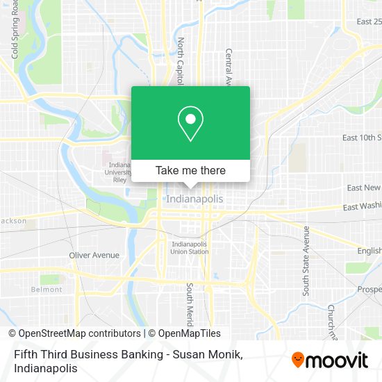 Fifth Third Business Banking - Susan Monik map
