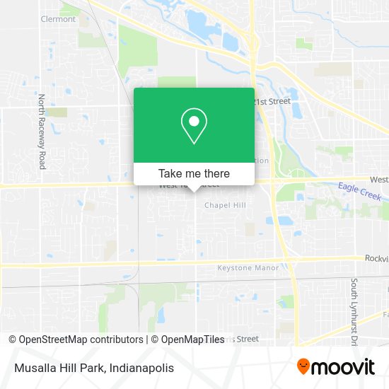 Musalla Hill Park map
