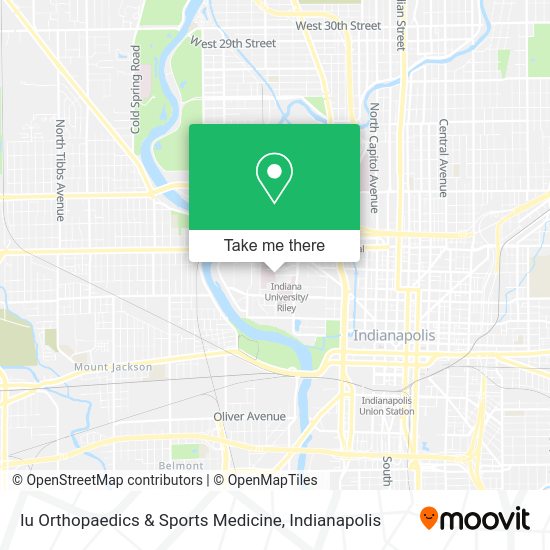 Iu Orthopaedics & Sports Medicine map