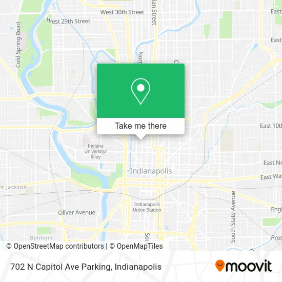 702 N Capitol Ave Parking map
