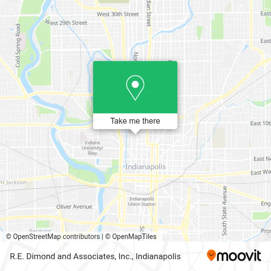 R.E. Dimond and Associates, Inc. map