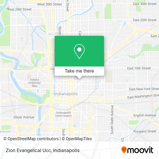 Zion Evangelical Ucc map