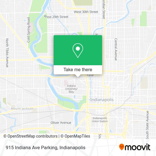 Mapa de 915 Indiana Ave Parking