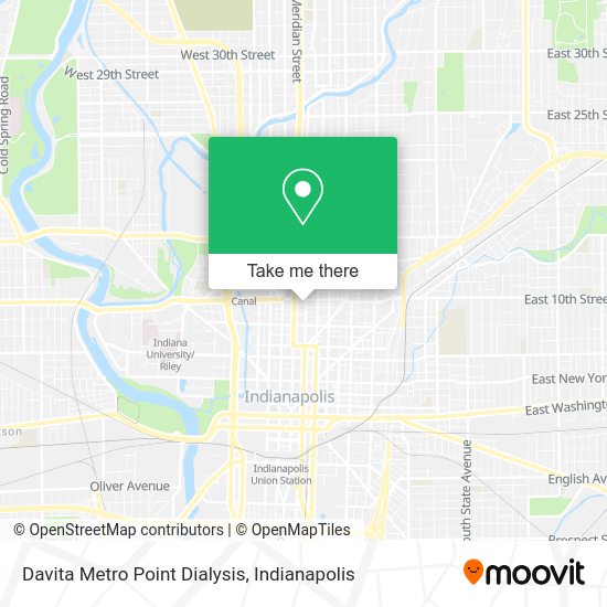 Davita Metro Point Dialysis map