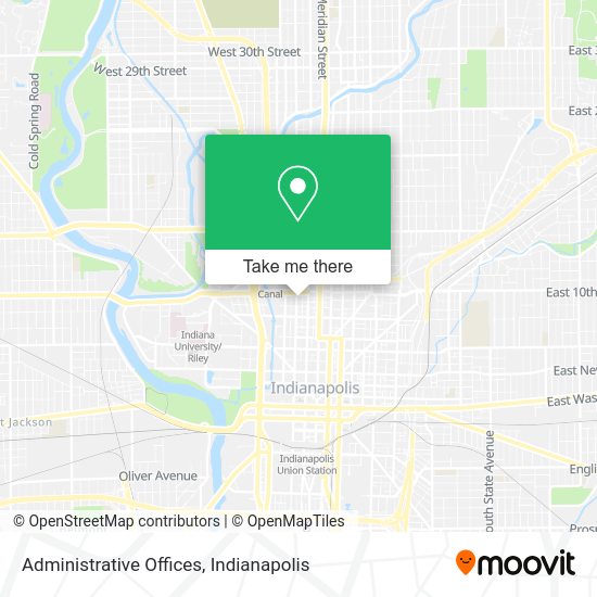 Administrative Offices map