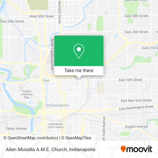 Allen Musalla A.M.E. Church map