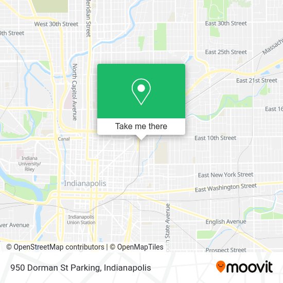 Mapa de 950 Dorman St Parking