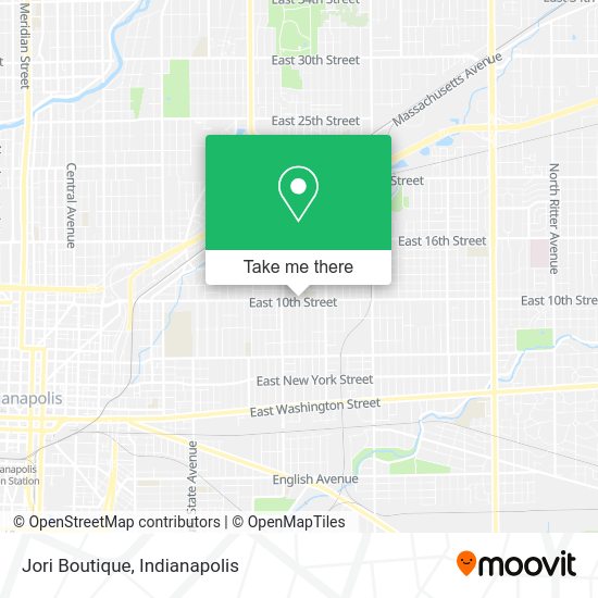 Jori Boutique map