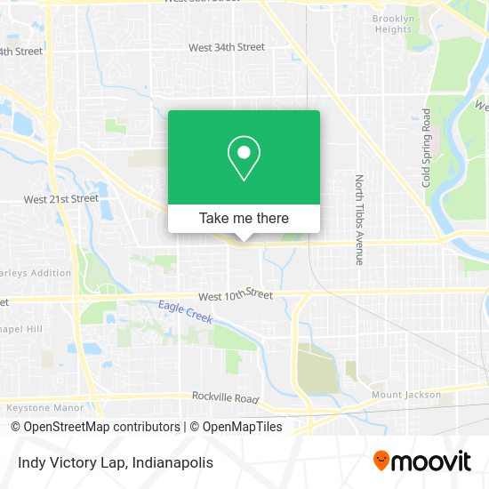 Mapa de Indy Victory Lap