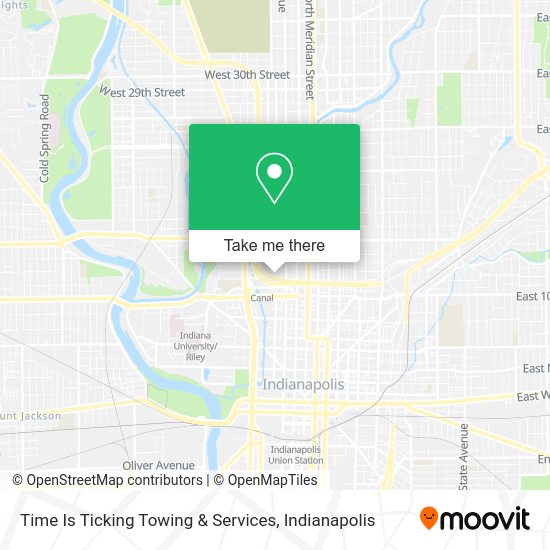 Mapa de Time Is Ticking Towing & Services