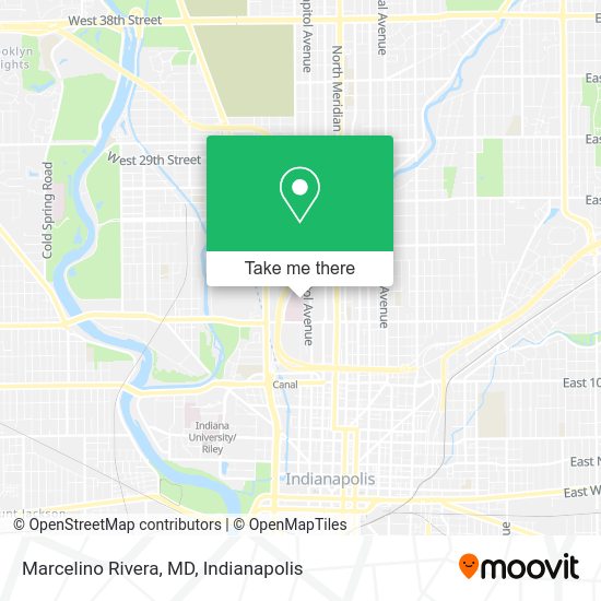 Marcelino Rivera, MD map