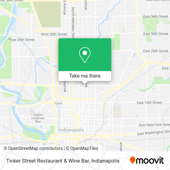 Tinker Street Restaurant & Wine Bar map