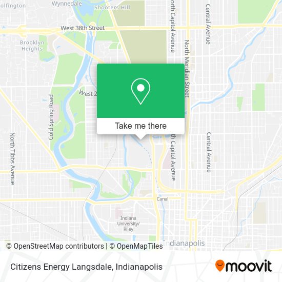 Mapa de Citizens Energy Langsdale