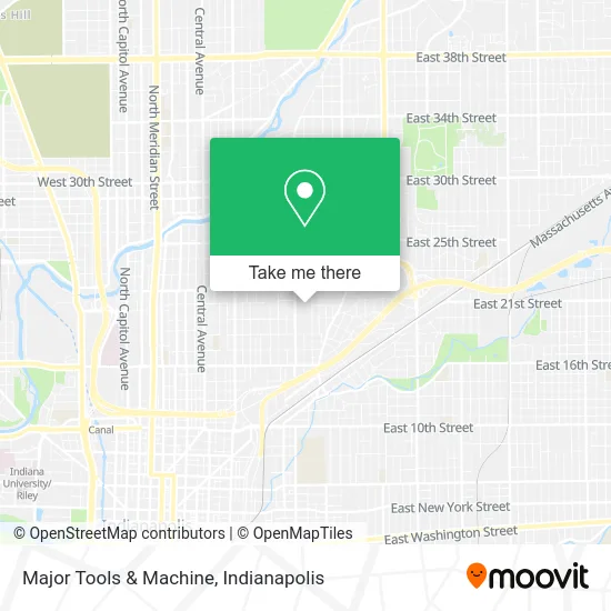 Major Tools & Machine map