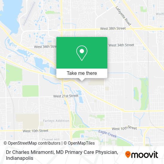 Mapa de Dr Charles Miramonti, MD Primary Care Physician