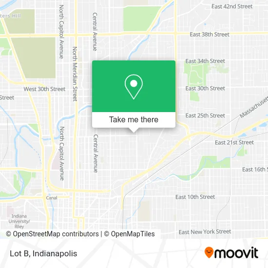 Lot B map