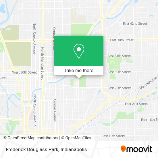 Frederick Douglass Park map