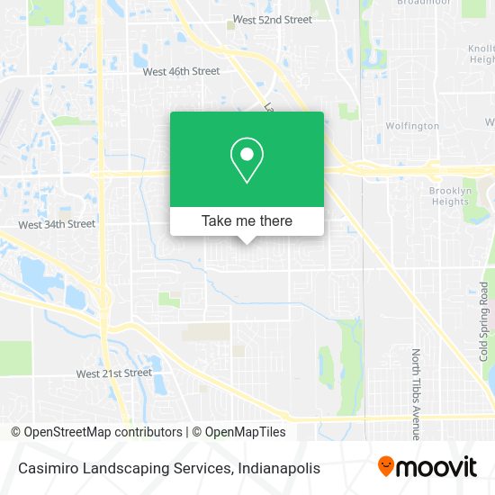 Casimiro Landscaping Services map