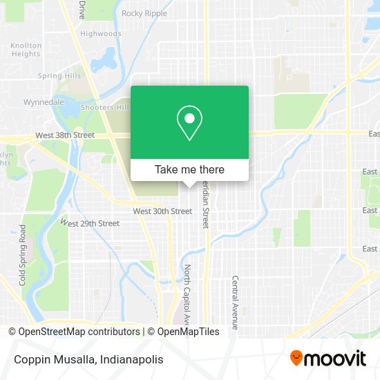 Coppin Musalla map