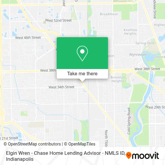 Elgin Wren - Chase Home Lending Advisor - NMLS ID map