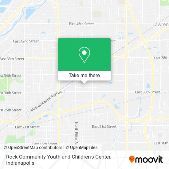 Mapa de Rock Community Youth and Children's Center
