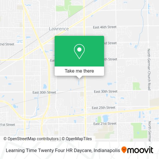 Mapa de Learning Time Twenty Four HR Daycare