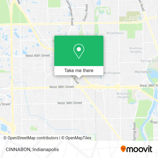 CINNABON map