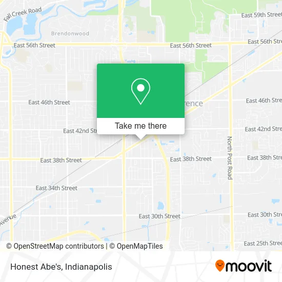 Honest Abe's map