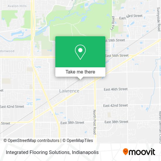 Mapa de Integrated Flooring Solutions