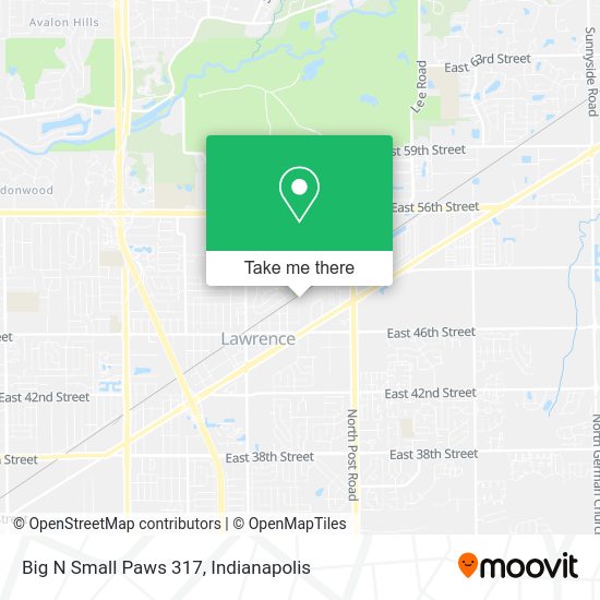 Mapa de Big N Small Paws 317