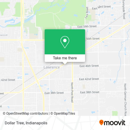 Mapa de Dollar Tree