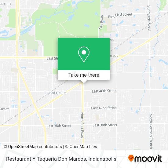 Mapa de Restaurant Y Taqueria Don Marcos