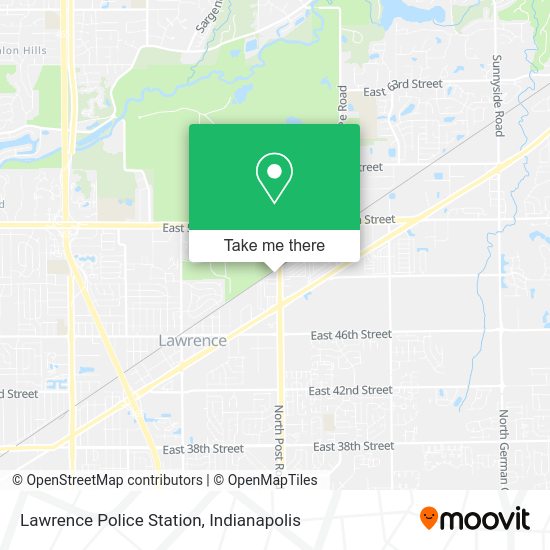 Mapa de Lawrence Police Station