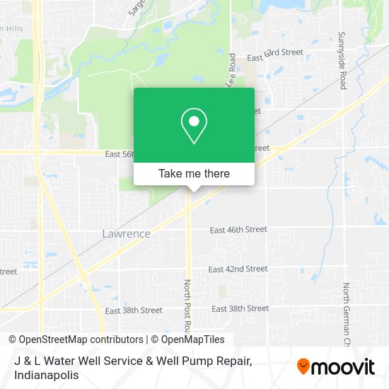 Mapa de J & L Water Well Service & Well Pump Repair
