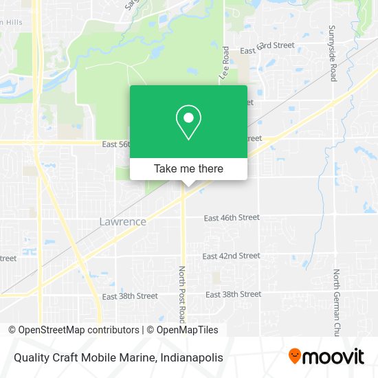 Mapa de Quality Craft Mobile Marine