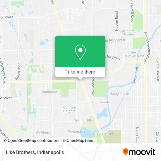 Like Brothers map